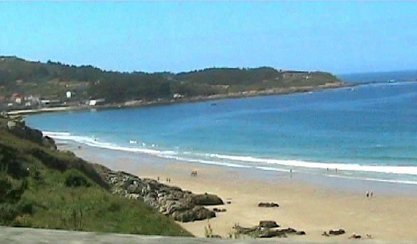 A typical beach in Galician
