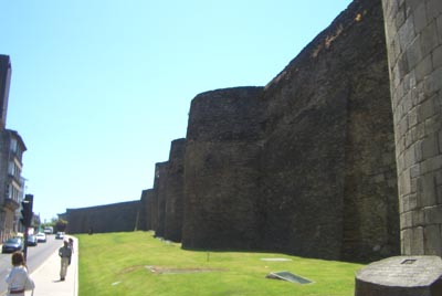 Lugo walls, Galicia