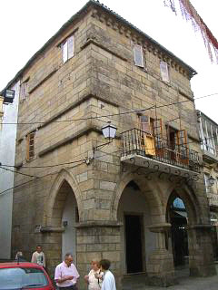 Arch Bishops house in Noia Galicia