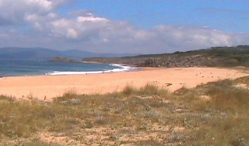 Queiruga beach