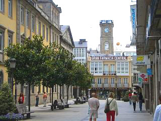 Lugo street buildings