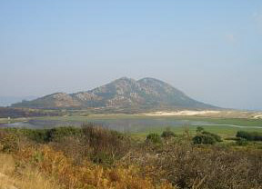 Mount Louro near Muros'