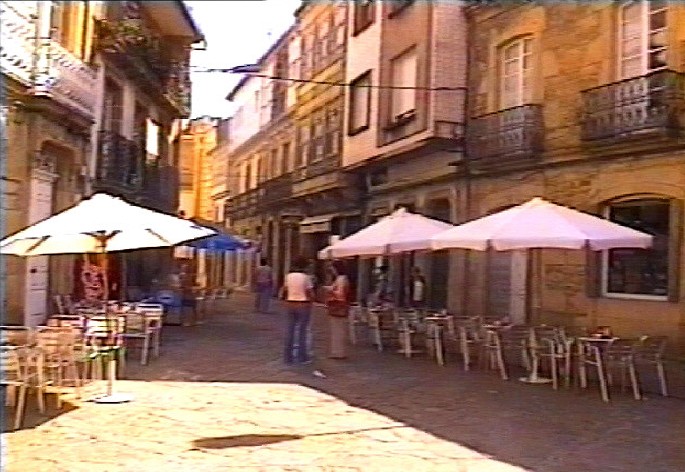 Noia medieval plaza