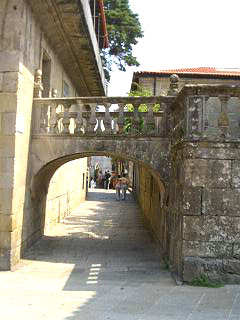 Archway in the old town