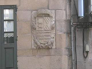 An eg of Pontevedra's heraldic wealth